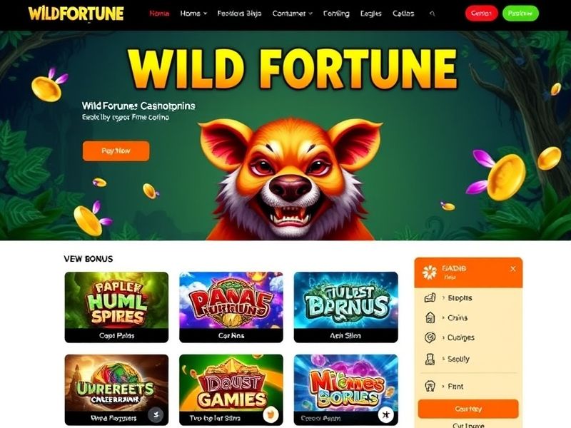 Comprehensive wild fortune casino review covering game variety, bonuses, security, and user experience. Discover why it's a top choice for online gambling enthusiasts.